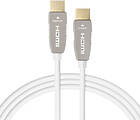 UHD/FO-50-WHT 50.00m Celexon UHD HDMI 2.0b Fibre Optic cable finished in white product image