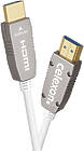 UHD/FO-50-WHT 50.00m Celexon UHD HDMI 2.0b Fibre Optic cable finished in white product image