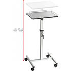 Celexon PT2000G Height adjustable projector trolley finished in grey product image