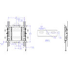 Chief MTMP1U Medium Fusion Micro-Adjustable Portrait Tilting Wall Mount product image