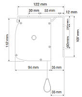 Screen International CHC220X124 99" (2.53m)
 16:9 aspect ratio projection screen product image