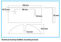 Screen International FM900X562/WHT 418" (10.61m)
 16:10 aspect ratio projection screen product image