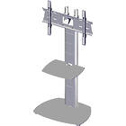 Unicol AVHP Avecta designer high level Monitor/TV stand finished in silver product image