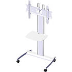 Unicol AVHT Avecta Height Adjustable Monitor/TV trolleys finished in white product image