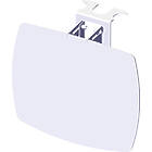 Unicol AVP4 Avecta 43×35cm Folding Metal Equipment Shelf; Max. 20kg. finished in white product image