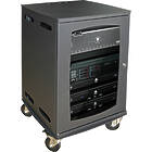 Unicol AVR5 Avecta AV Cabinet Trolley (500w × 835h × 565d with in-built rack mounting; 442mm Rack Depth)