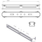 Unicol DIG100150 1000 to 1500mm Inline Gantry Frame product image