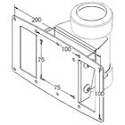 Unicol EPSV1U Single column small monitor mount product image