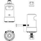 Unicol MSS1 1 × Bolt On Socket for Unicol Gantry Mounts product image