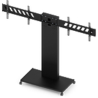 Rhobus Heavy Duty Twin TV/Monitor Trolley