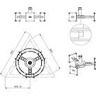 Unicol SG3A 3 Screen Spider Gantry Frame product image