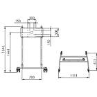 Unicol TCAVT Avecta Heavy Duty Height adjustable Trolley product image