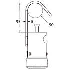 Unicol TM05 50mm Diameter Pipe Clamp for standard lighting rigs and scaffolding product image