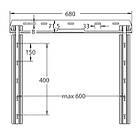 Unicol UTM Excalibur Ultra Slim Wall TV/Monitor Mount product image