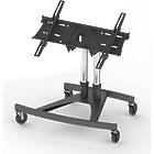 Unicol VSS-500X2-PS2VT-PZX VS1000 Scimitar Base Modular low-level TV/Monitor Trolley (43 - 70