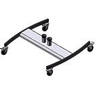 VS1000 Scimitar Back‑To‑Back Unbraked wheeled trolley base