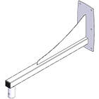 Unicol WB180 Multi-Purpose Wall Bracket Pegged Version (806mm wall to centre of peg)