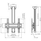 Vogels C0844S TV/Monitor Ceiling Mount  Kit product image