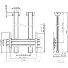 Vogels CD3064S Large TV/Monitor Ceiling Mount  Kit product image