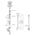 Vogels CT240811B Turning TV/Monitor Ceiling Mount product image