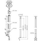 Vogels CT243011S TV/Monitor Turning Ceiling Mount product image