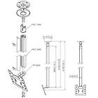 Vogels CT243022B Turning TV/Monitor Ceiling Mount product image