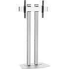 Vogels FD1564S TV/Monitor Floor Stand with Tilt - Silver (Over 65