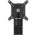 MONO Tilt and swivel wall mount finished in black