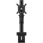 MONO Tilt and swivel height adjustable desk mount finished in black