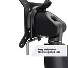 Vogels MOMO 2127B MOMO single monitor desk mount finished in black product image