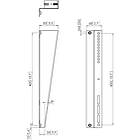 Vogels PFA9122 Z-Bracket for PFS3504 3D display strips product image