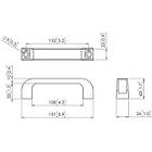 Vogels PFA9124 Trolley hand grip for PUC27xx and PUC29xx columns product image