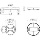 Vogels PFA9132 Connect-It Floor/Ceiling Support finished in black product image