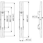 Vogels PFS3204 Vertical mounting arms for LCD/LED monitors and commercial TV's product image