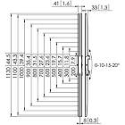 Vogels PFS3311 Vertical mounting arms for LCD/LED monitors and commercial TV's product image