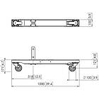 Vogels PFT8920 Connect-it Video Wall Trolley Base product image