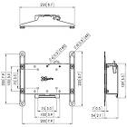 Vogels PFW4210 Tilting Wall Bracket product image