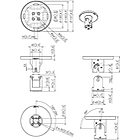 Vogels PUC1045 Tilt and Turn Ceiling Plty for Vogel's Connect-it Range product image