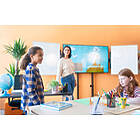 Vogels RISEA216 Whiteboard Set for 65" monitors on RISE Floor/Wall Motorised Display Lifts product image