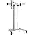 LCD/LED Monitor Trolley for screens over 65" ‑ Silver