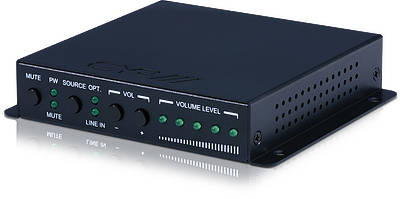 Professional and installation audio amplifiers, free-standing and rack mount.Components