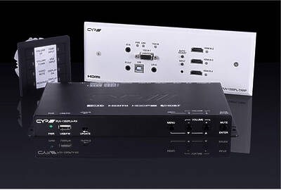 HDBaseT transmitter and receivers design to fit in standard wall boxesComponents