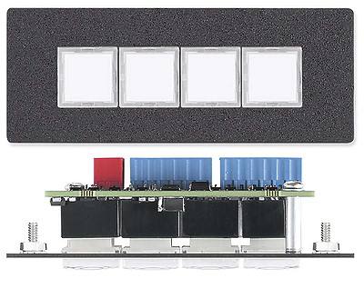 Hand-held, wall mounted, stand alone and rack mounted remote controls for CYP, Extron, Gefen and Kramer equipment.Components