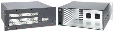 Matrix switch frames are the foundation components for building custom matrix switchers.Components