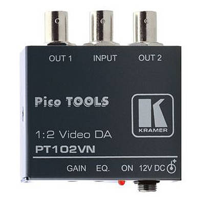 Ideal for applications where standard composite video/audio signals need to be distributed over small to medium areas.Components