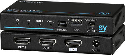 HDMI Distribution amplifiers, splitters and extenders for home, professional and broadcast AV installations.Components