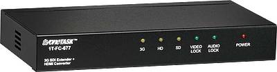 Convert between SDI (Serial Digital Interface) and DisplayPort/HDMI/DVI and analogue signals.Components